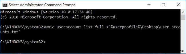 Windows 10에서 사용자 계정 세부 정보 확인하는 방법