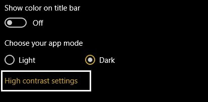 Windows 10 시작 메뉴, 작업 표시줄, 알림 센터, 제목 표시줄 색상 변경 방법
