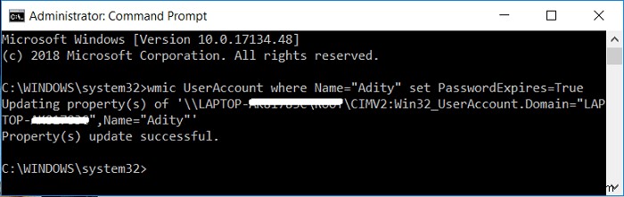 Windows 10 암호 만료 기능 활성화·비활성화 방법 (명령 프롬프트 & 그룹 정책 편집기)