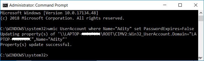 Windows 10 암호 만료 기능 활성화·비활성화 방법 (명령 프롬프트 & 그룹 정책 편집기)