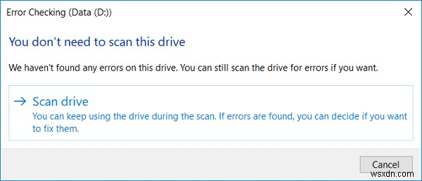 Windows 10에서 디스크 오류 검사를 실행하는 4가지 방법