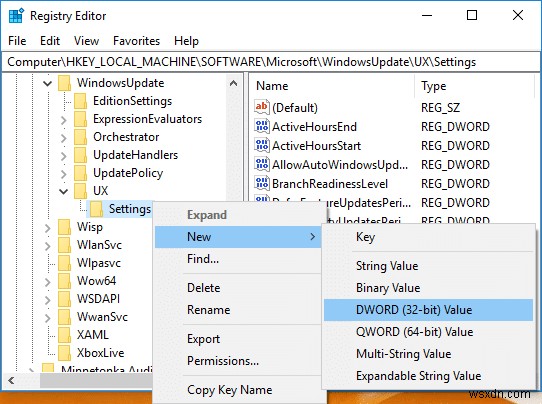 Windows 10 업데이트 활성 시간(Active Hours) 비활성화하는 방법