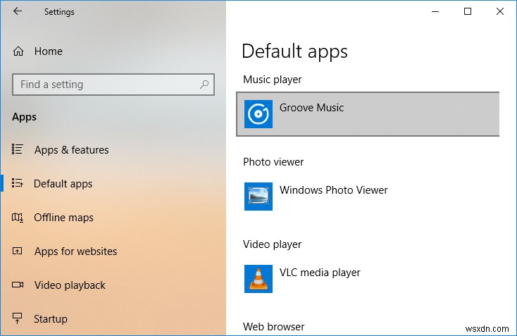 Windows 10에서 기본 프로그램(기본 앱)을 변경하는 6가지 방법