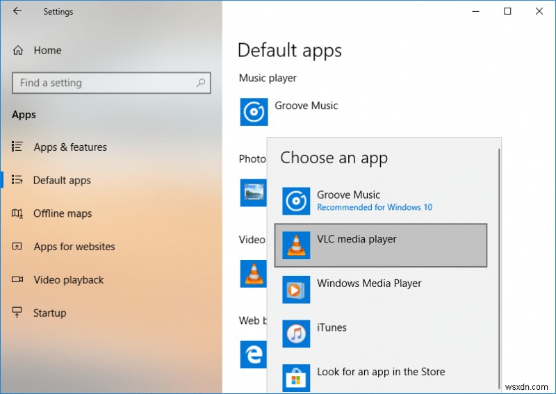 Windows 10에서 기본 프로그램(기본 앱)을 변경하는 6가지 방법