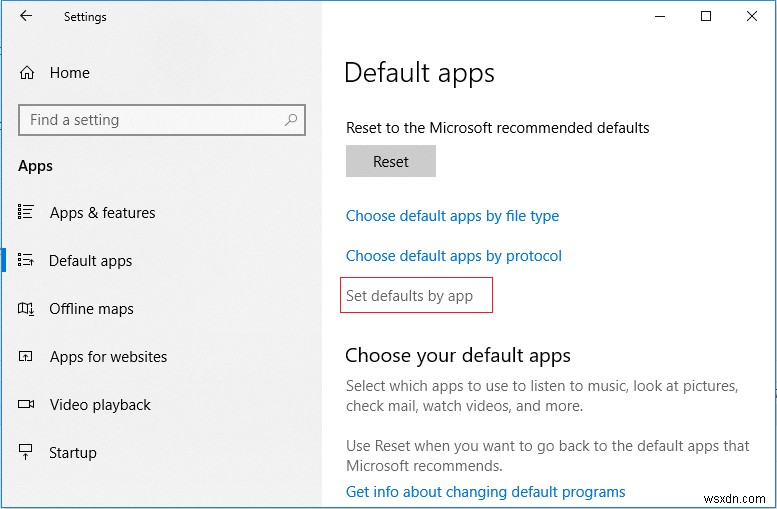 Windows 10에서 기본 프로그램(기본 앱)을 변경하는 6가지 방법