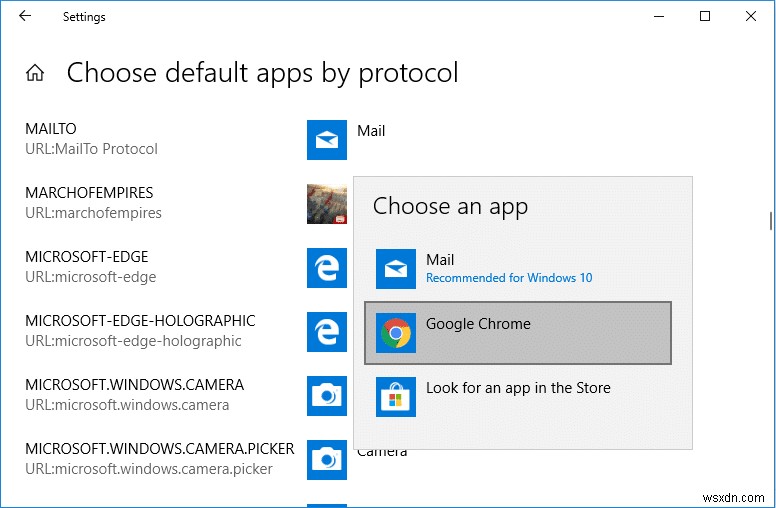 Windows 10에서 기본 프로그램(기본 앱)을 변경하는 6가지 방법