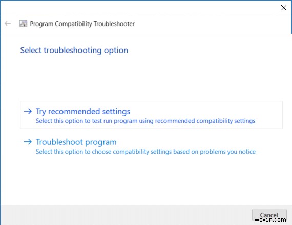 Windows 10에서 앱 호환성 모드 변경하는 방법 총정리