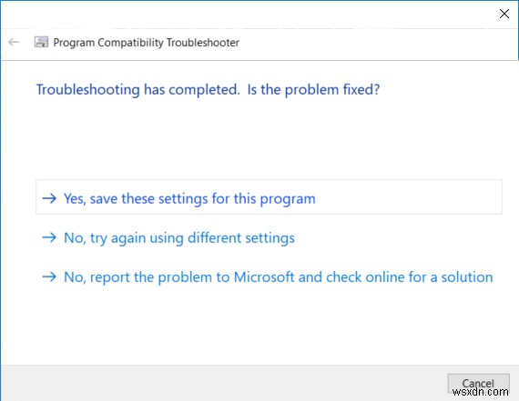 Windows 10에서 앱 호환성 모드 변경하는 방법 총정리