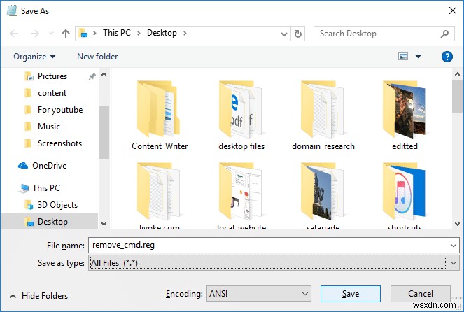 Windows 10 우클릭 메뉴에  관리자 권한으로 명령 프롬프트 열기  추가하는 방법