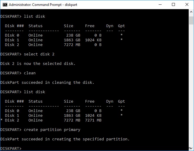 Windows 10에서 Diskpart Clean 명령으로 디스크 완전히 정리하는 방법