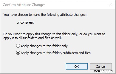 Windows 10 압축 파일·폴더의 파란색 화살표 아이콘 제거 방법