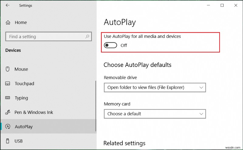 Windows 10 자동 실행(AutoPlay) 활성화 및 비활성화하는 4가지 방법