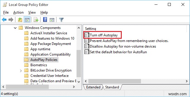 Windows 10 자동 실행(AutoPlay) 활성화 및 비활성화하는 4가지 방법