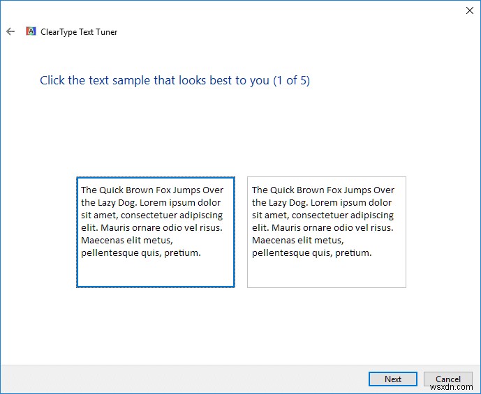 Windows 10에서 ClearType 활성화 또는 비활성화하는 방법