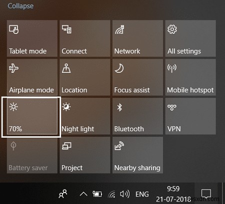 Windows 10에서 화면 밝기 조절하는 5가지 쉬운 방법