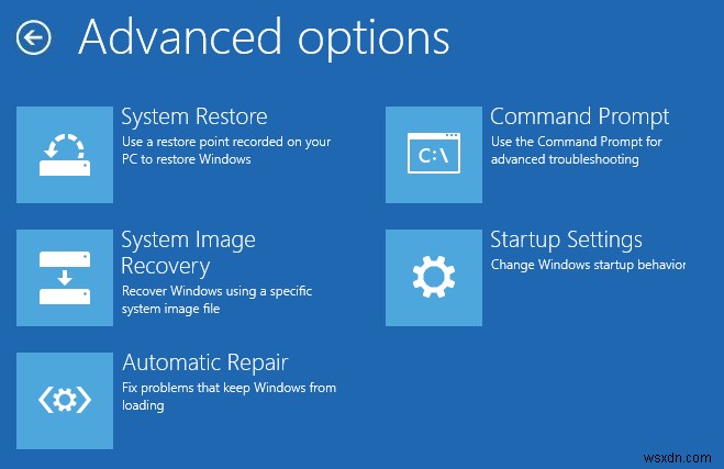 Windows 10에서 고급 시작 옵션(ASO)에 진입하는 6가지 방법