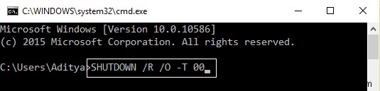 Windows 10에서 고급 시작 옵션(ASO)에 진입하는 6가지 방법