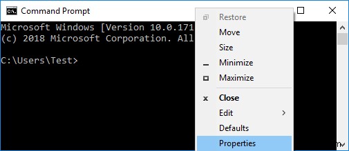 Windows 10에서 명령 프롬프트 및 PowerShell 레거시 콘솔 활성화 또는 비활성화하는 방법