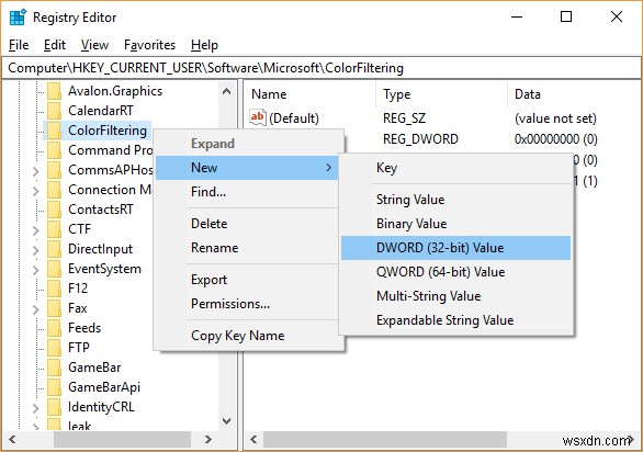 Windows 10에서 색상 필터 켜기 및 끄기 완벽 가이드