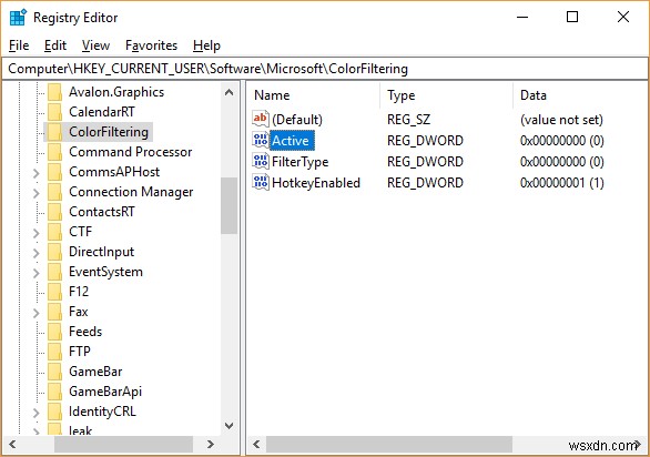 Windows 10에서 색상 필터 켜기 및 끄기 완벽 가이드