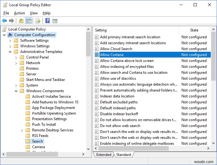 Windows 10에서 Cortana(코타나) 활성화·비활성화하는 방법 총정리
