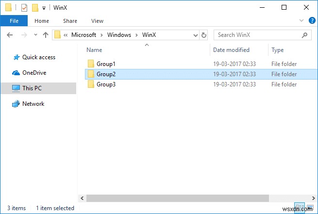 Windows 10 WinX 메뉴에 제어판 다시 표시하는 방법