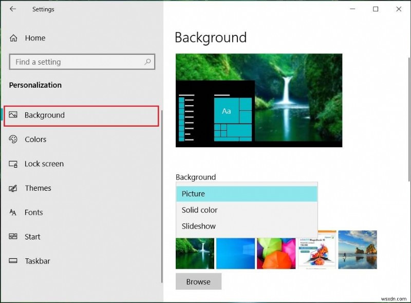 Windows 10에서 배경화면(바탕 화면) 변경하는 방법 4가지 완벽 가이드