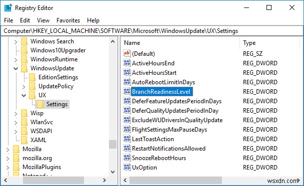 Windows 10에서 기능 업데이트 및 품질 업데이트 연기하는 방법