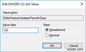 Windows 10에서 기능 업데이트 및 품질 업데이트 연기하는 방법