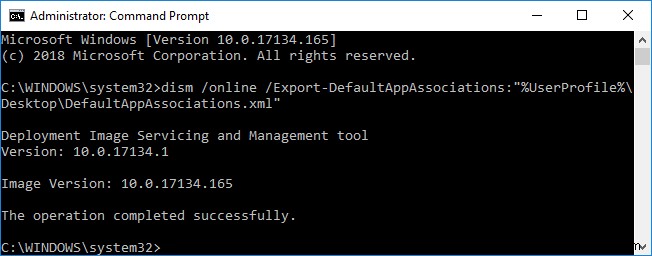 Windows 10에서 기본 앱 연결 내보내기 및 가져오기 방법
