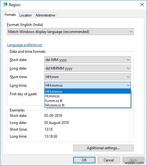 Windows 10 날짜 및 시간 형식 변경 방법 완벽 가이드