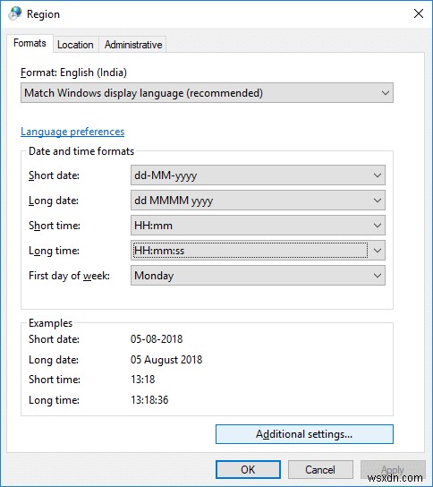 Windows 10 날짜 및 시간 형식 변경 방법 완벽 가이드