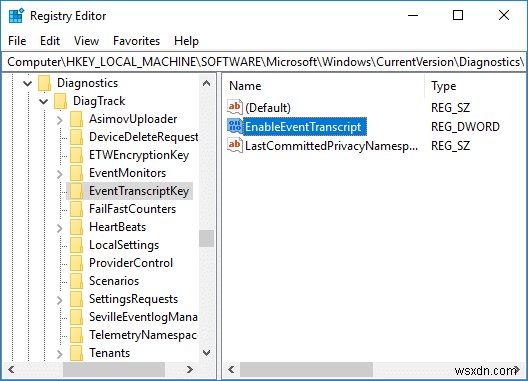 Windows 10에서 진단 데이터 뷰어 활성화 또는 비활성화하는 방법