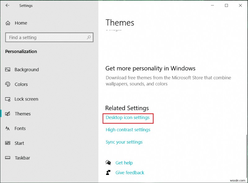Windows 10 테마가 바탕 화면 아이콘을 변경하도록 허용 또는 방지하는 방법