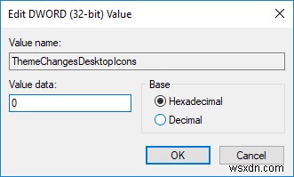 Windows 10 테마가 바탕 화면 아이콘을 변경하도록 허용 또는 방지하는 방법