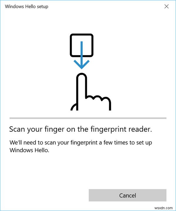 Windows 10에서 도메인 사용자의 생체 인식 로그인 활성화 또는 비활성화하는 방법