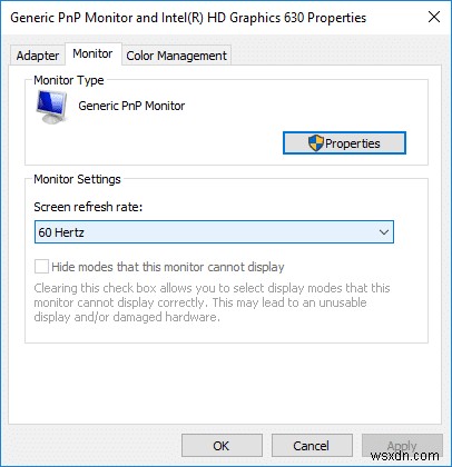 Windows 10에서 모니터 새로 고침 빈도 변경하는 방법 완벽 가이드