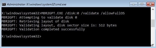 Windows 10에서 데이터 손실 없이 MBR을 GPT 디스크로 변환하는 완벽 가이드