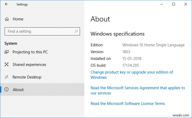 내 PC의 Windows 10 에디션과 버전 확인하는 6가지 방법