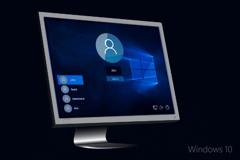 Windows 10에서 빠른 사용자 전환(Fast User Switching) 활성화 및 비활성화하는 방법