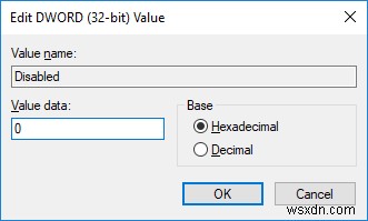 Windows 10에서 Windows 오류 보고 기능 활성화 또는 비활성화하는 방법