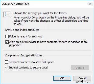 Windows 10에서 EFS(암호화 파일 시스템)로 파일 및 폴더를 안전하게 암호화하는 방법