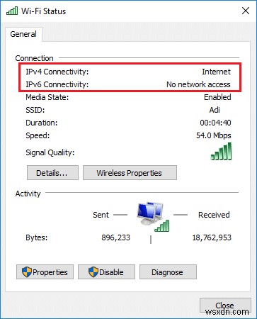 Windows 10 IPv6 연결: 인터넷 액세스 없음 오류 완벽 해결 가이드