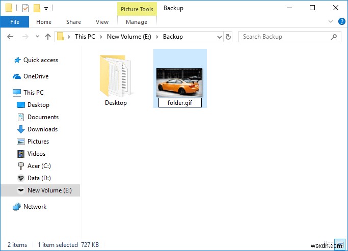 Windows 10에서 폴더 사진(썸네일)을 변경하는 2가지 방법