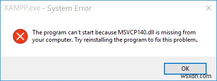 Windows 10에서 MSVCP140.dll 누락 오류를 해결하는 4가지 방법