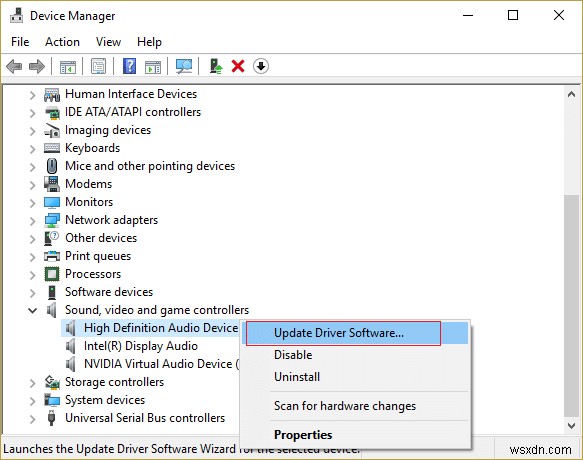 Windows 10에서 Realtek HD 오디오 드라이버를 업데이트하는 방법