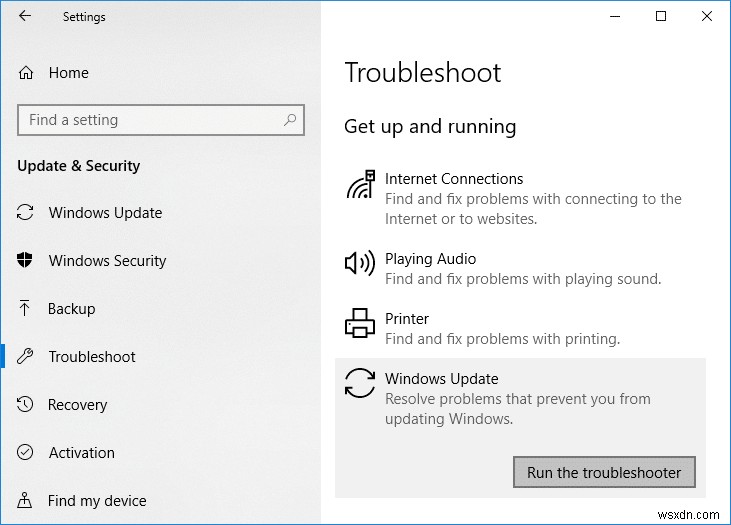 Windows 업데이트 오류 80244019 해결 방법 (5가지 솔루션)