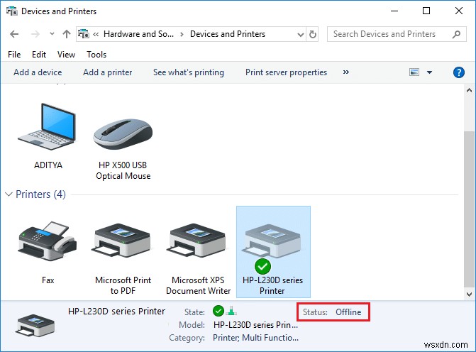 Windows 10 프린터 오프라인 상태 해결 방법 총정리