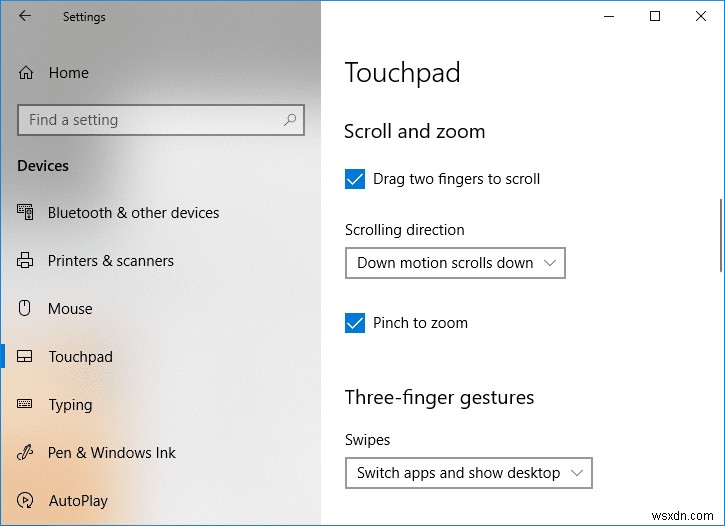 Windows 10에서 두 손가락 터치패드 스크롤이 작동하지 않을 때 해결하는 4가지 방법