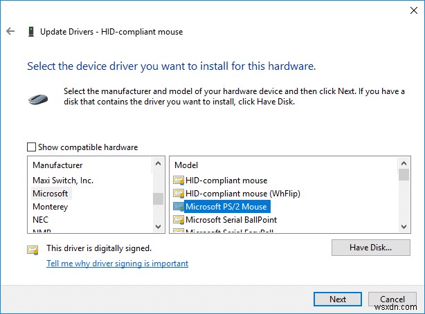 Windows 10에서 두 손가락 터치패드 스크롤이 작동하지 않을 때 해결하는 4가지 방법